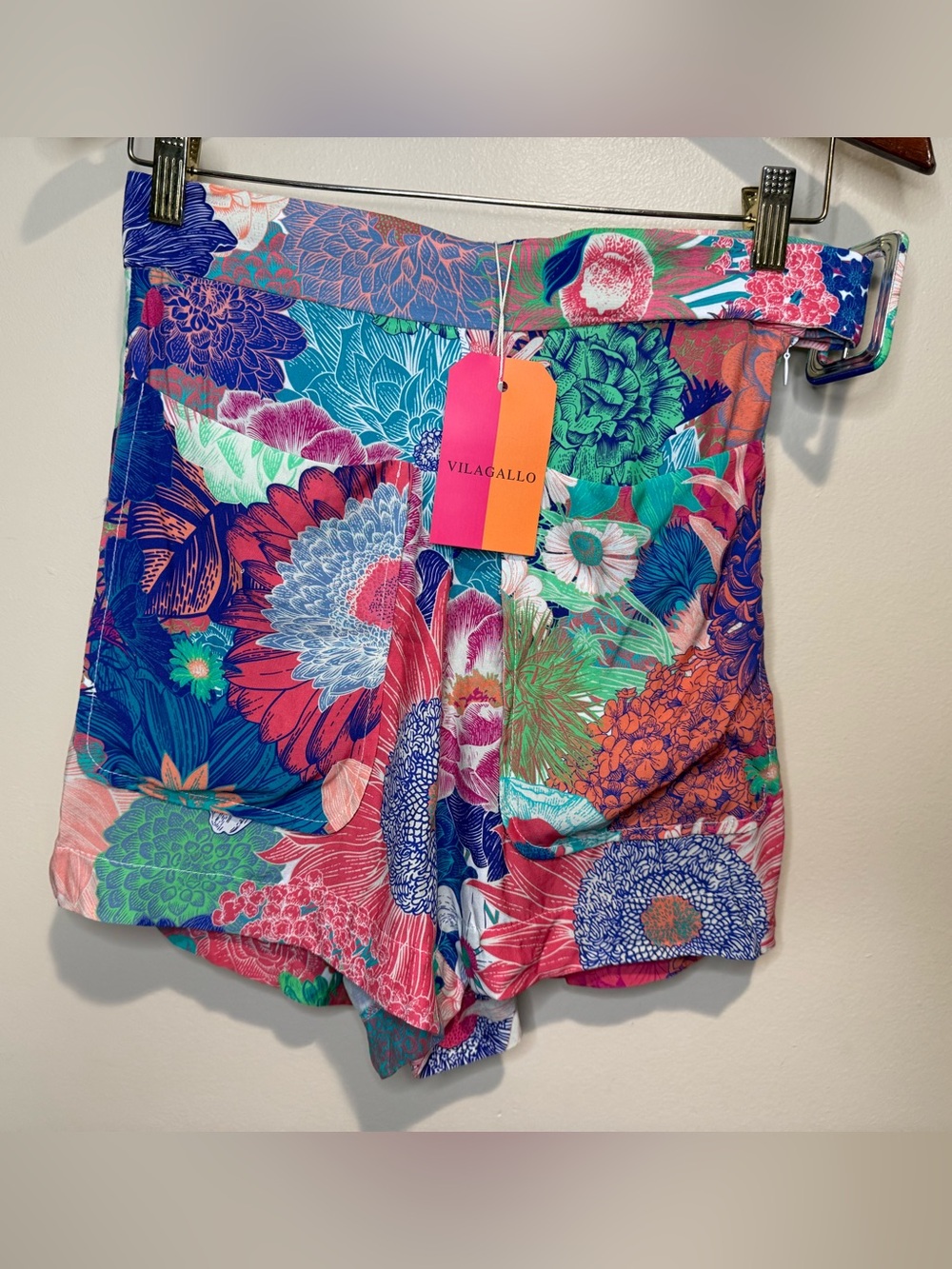 Vilagallo Avalon Villa Taranto Short multi color size 36 or us size 4 - Picture 5 of 12